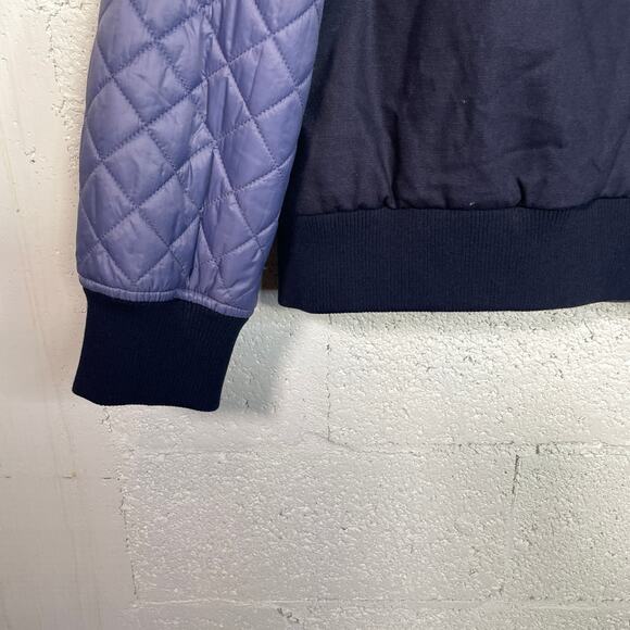 Bass Outdoor Women's Quilted-Trim Zip Bomber Jacket - Heron Multi medium - Picture 7 of 12